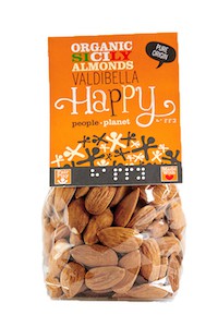Organic Sicily Almonds - Valdibella 100gr bag