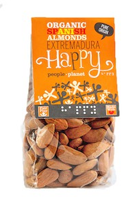 Organic Spanish Almonds - Extremadura 100gr bag
